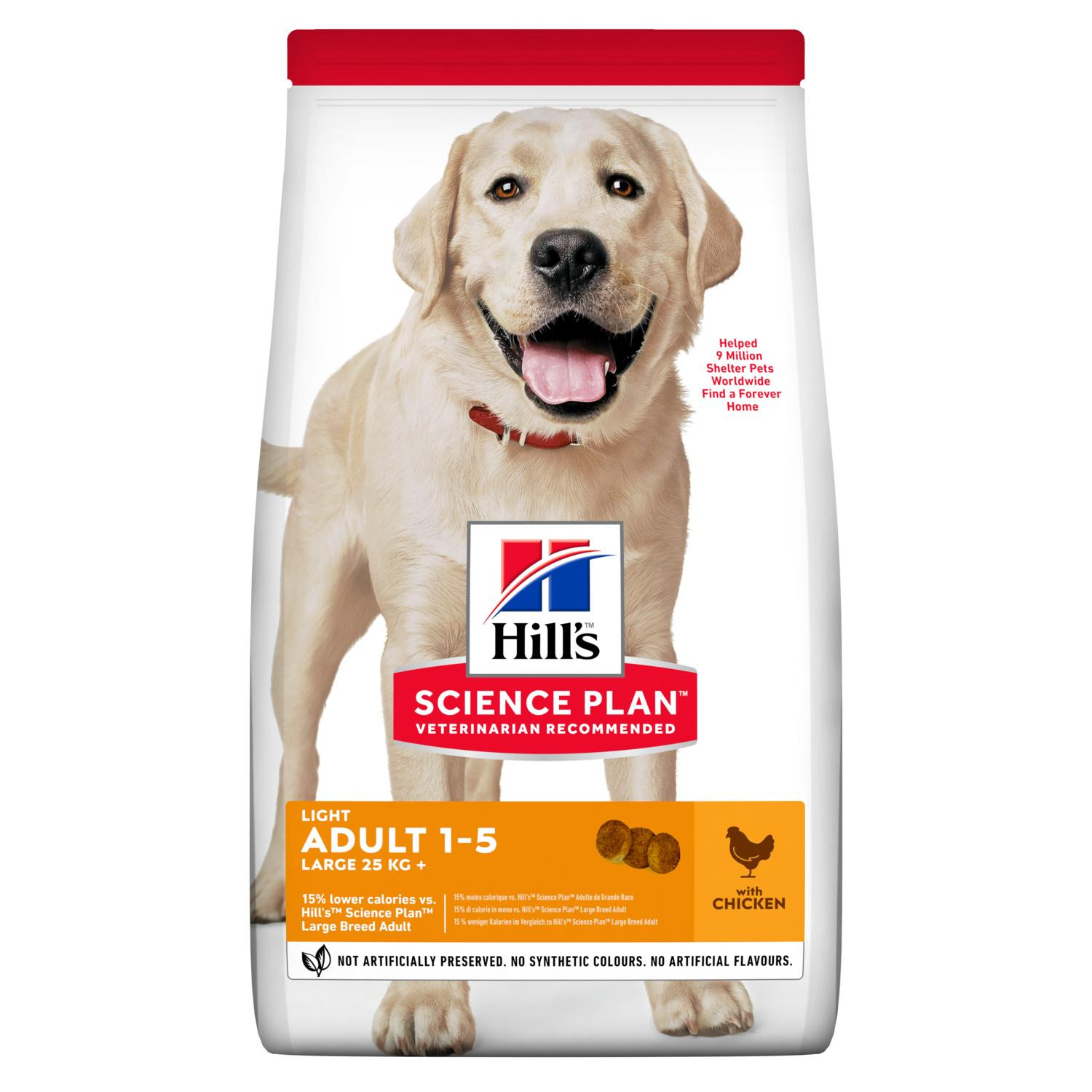 Hill's Science Plan Canine Light Large Kip - Hondenvoer