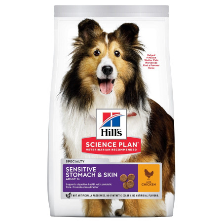 Canine Adult Sensitive Stomach & Skin Poulet