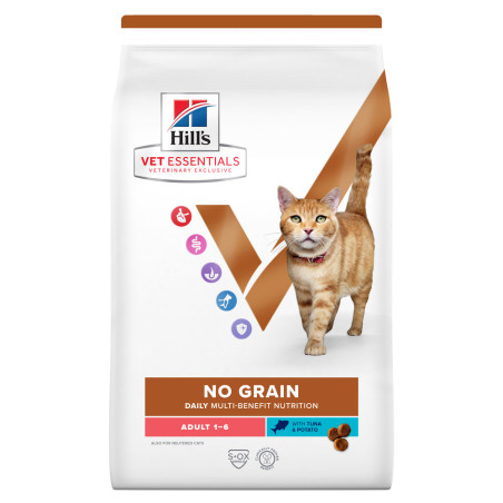 Kat Adult No Grain Tonijn & Aardappel