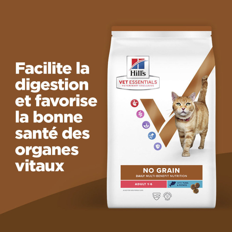 Feline Adult No Grain Thon & Pomme de terre