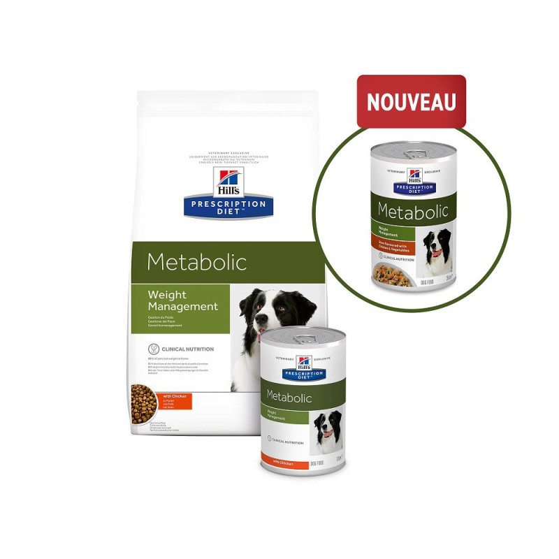 Canine Metabolic Mijoté au Poulet et Légumes