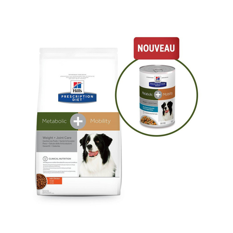 Canine Metabolic + Mobility Mijotés Thon et Légumes