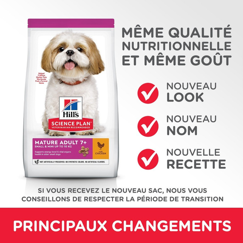 Canine Mature Small & Mini Poulet